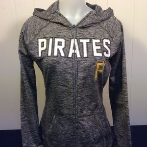 Pittsburgh Pirates zip up hoodie small G-III Carl Banks 4 her Womens size small